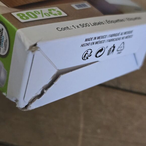 3 rolls (500 each roll) GENUINE DYMO 30336 LW 1"x2-1/8" Multipurpose Labels - Picture 5 of 8